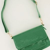 MY JEWELLERY | Croco schoudertas Groen 2